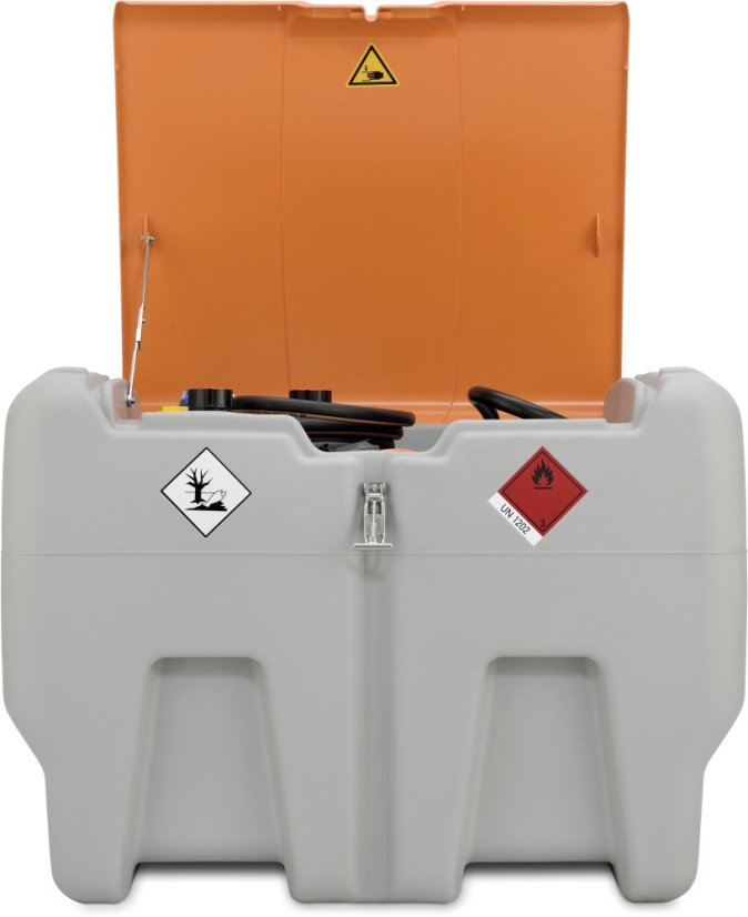 Mobilná nádrž DT Mobil Easy COMBI 440 l nafta/50 l AdBlue AKU s poklopom