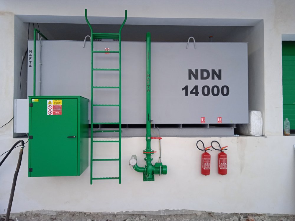 Atyp čerpací stanice NDN 14 000 KOMFORT