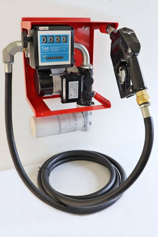 Výdejní sestava HFA 230V - Dĺžka hadice: 6 m, Palivový filter: Filtr 30 mikronů s vodním separátorem, Vypínanie pištole: automatické