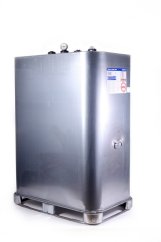 Kontajner dvojplášťový oceľ-plast 1000 L - II. akosť
