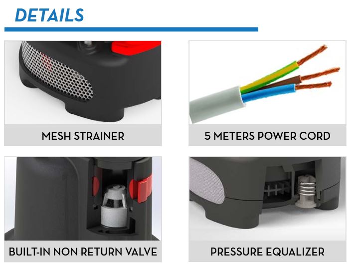 Čerpadlo ponorné AdBlue SQUALO35 230V TIMER