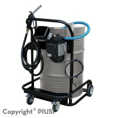 Vozík na sud s čerpadlom Viscontrol