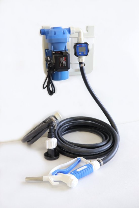 Výdajná zostava AdBlue FuelWorks 230V - Dĺžka hadice: 8 m, Prietokomer: Ano, Vypínanie pištole: manuální
