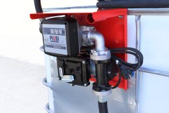 IBC kontajner 1000 l EX REPAS s výdajnou zostavou PANTHER EX 230V | K33 | A60 | 4m
